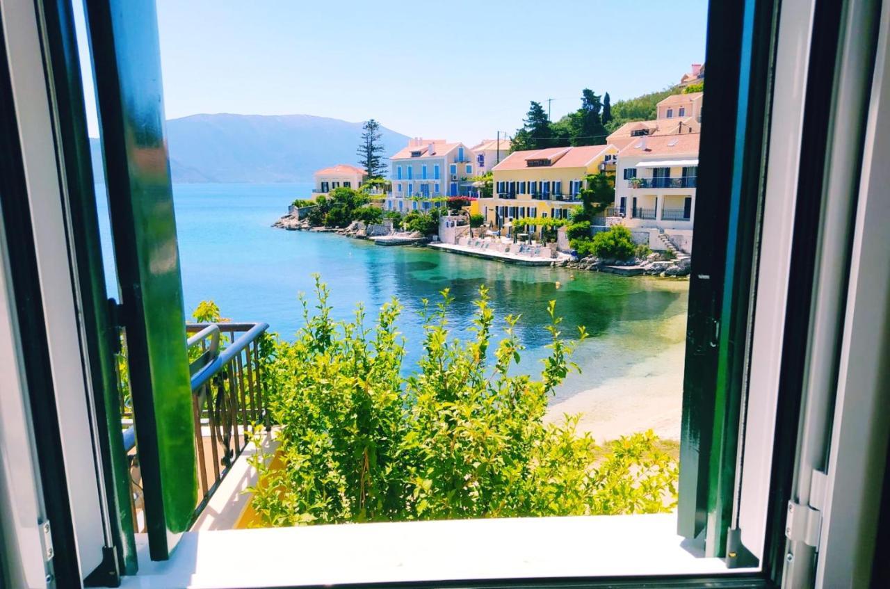 Villa Ireni Waterfont Fiskardo Bagian luar foto